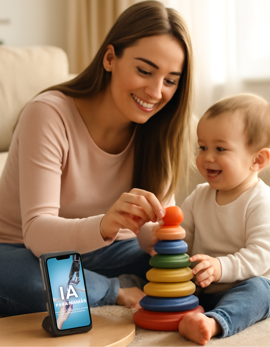 IA para Mamás:  Descubrí cómo simplificar tu día en 1 clic